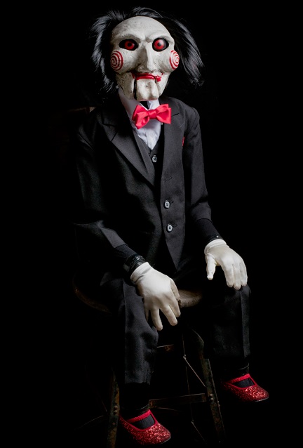 Trick or Treat Saw Billy Puppet Prop